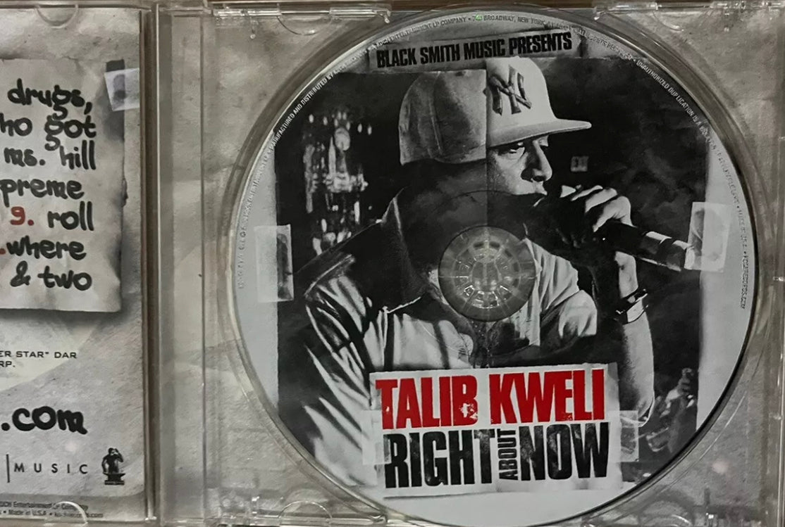 Talib Kweli - Right About Now El CD oficial de Sucka Free Mix