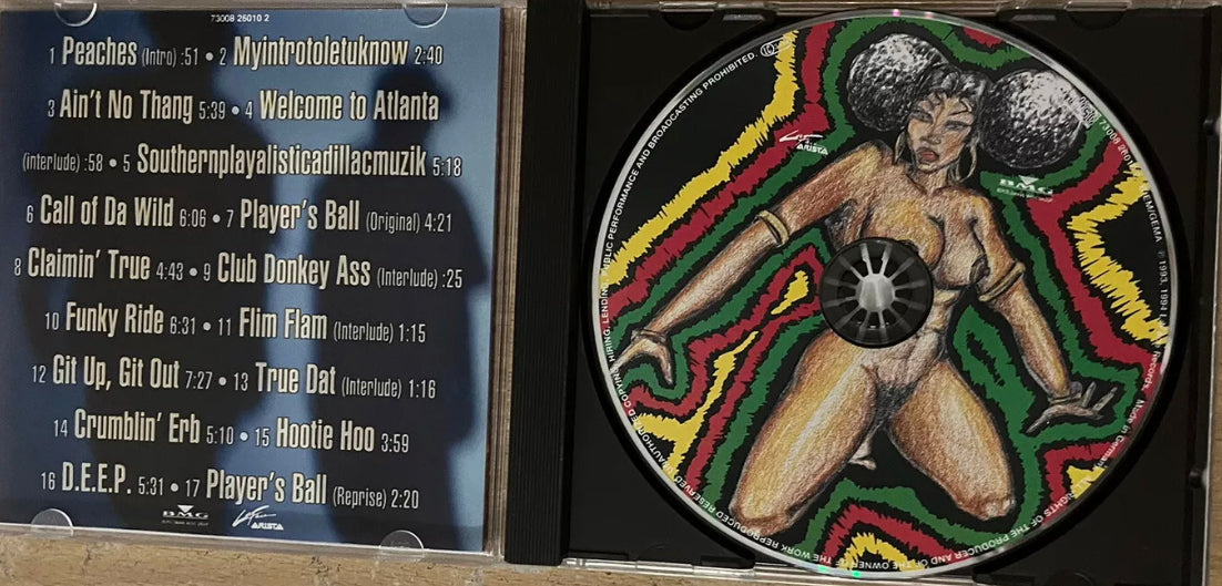 OUTKAST - Southernplayalisticadillacmuzik