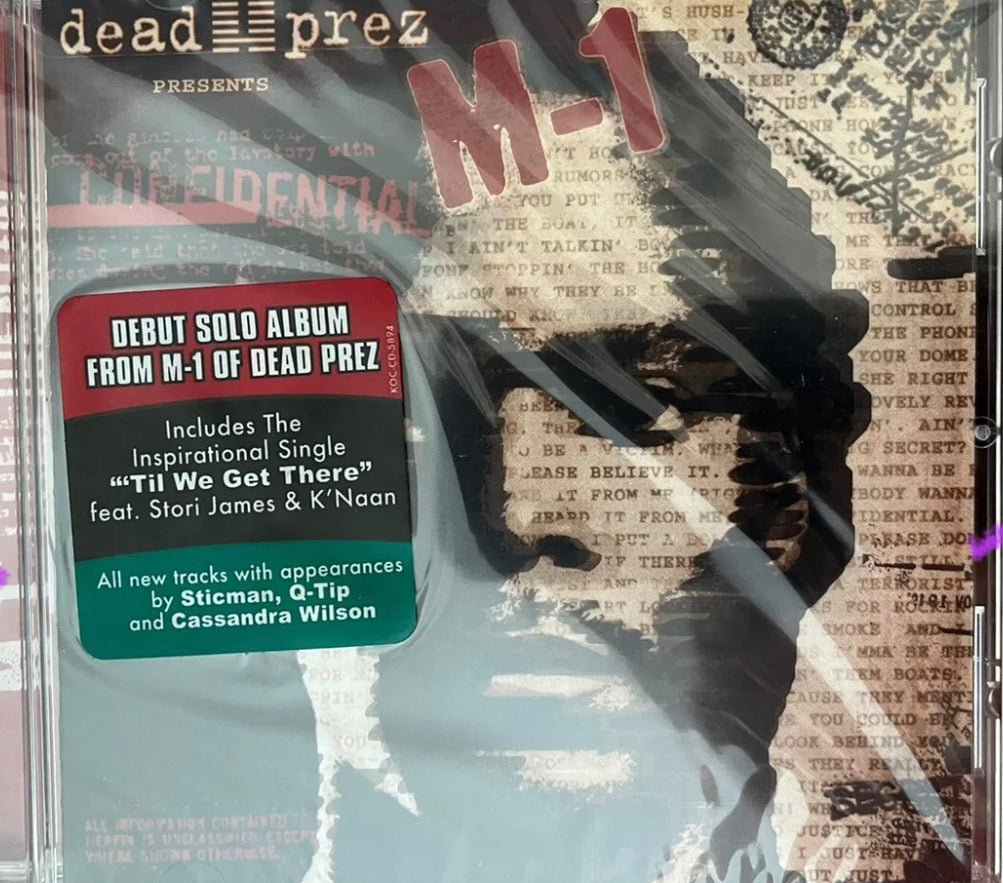 Dead Prez präsentiert M1 – Vertraulich – Brandneu – Versiegelt