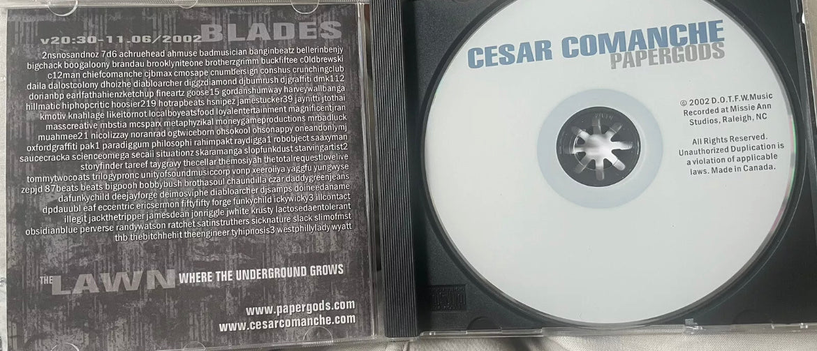 Cesar Comanche - Papergods