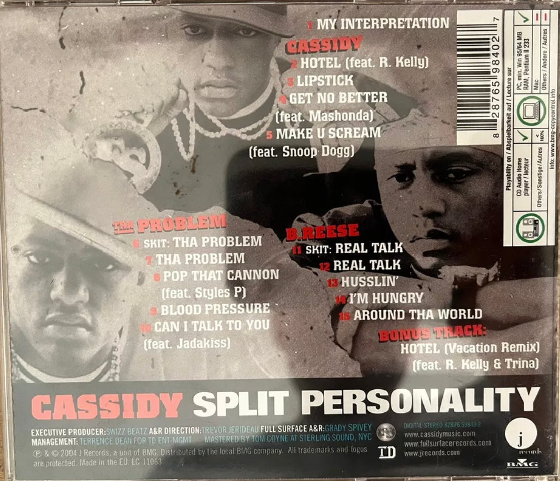 Cassidy - Gespaltene Persönlichkeit