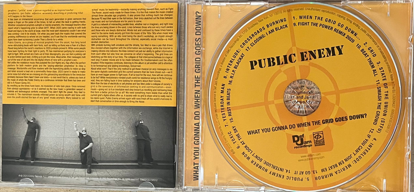 Public Enemy - What You Gonna Do When The Grid Goes Down