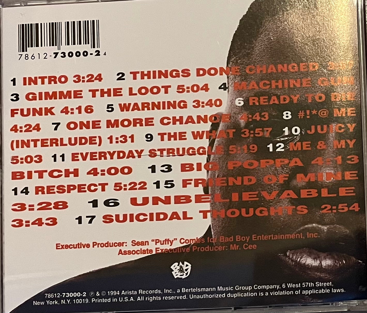 The Notorious B.I.G - Ready To Die