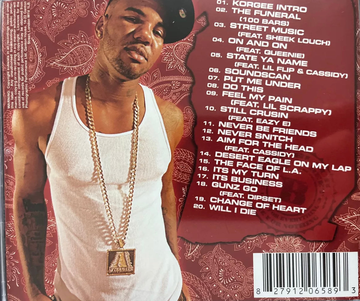 The Game - Code Of The Streets - Korgee Presents