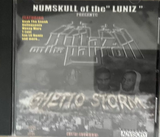 Numskull de Luniz presenta a Hittaz en la nómina - Ghetto Storm