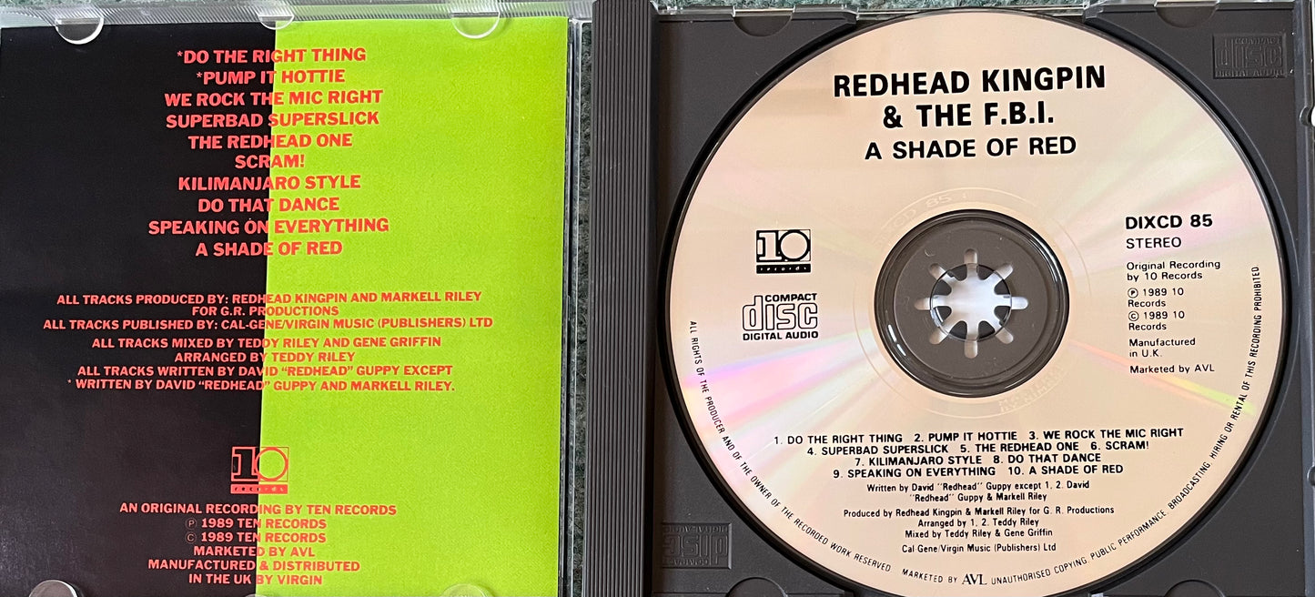 Redhead Kingpin & The FBI - A Shade Of Red