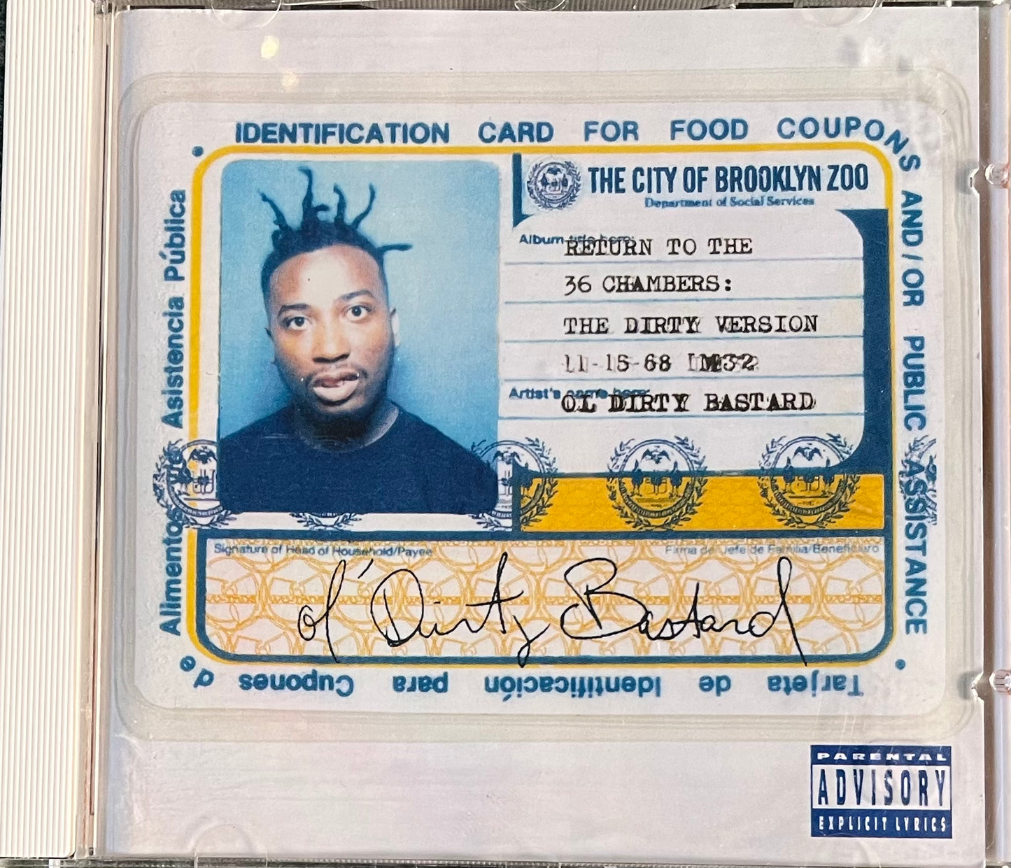 O.D.B - Ol Dirty Bastard - Return To The 36 Chambers