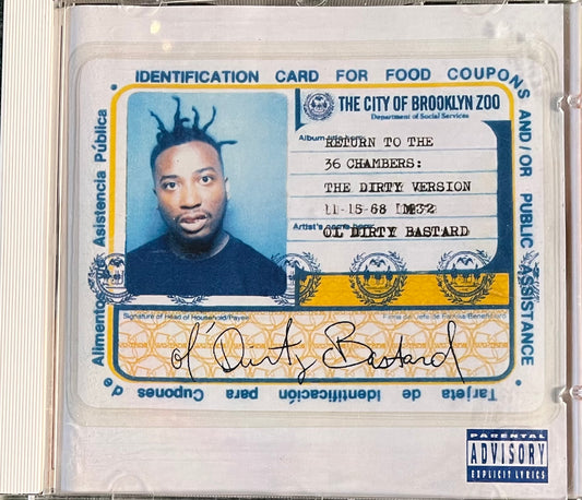 O.D.B - Ol Dirty Bastard - Return To The 36 Chambers
