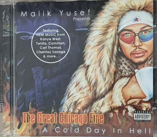 Malik Yusef presenta El gran incendio de Chicago Un día frío en el infierno