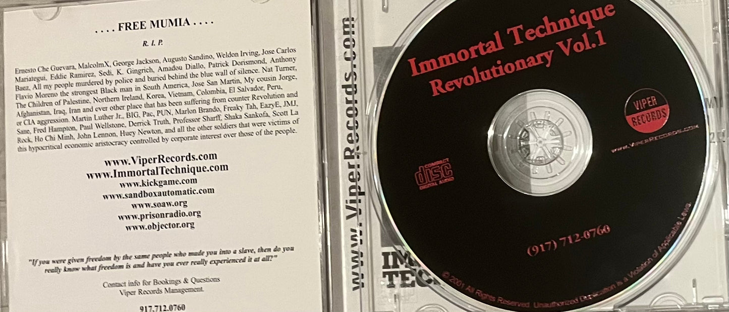 Immortal Technique - Revolutionary Vol 1