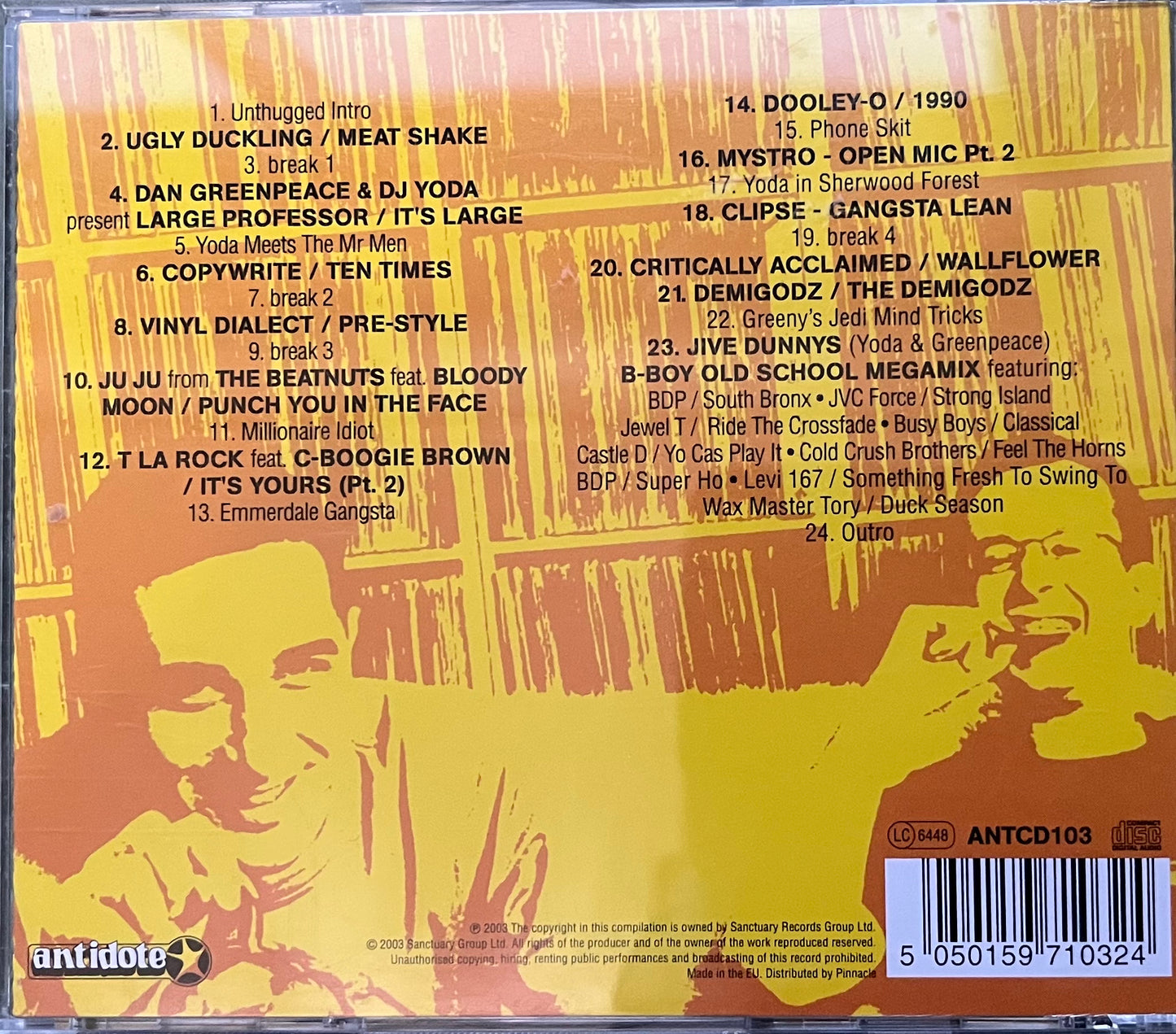 Dan Greenpeace & DJ Yoda - Unthugged