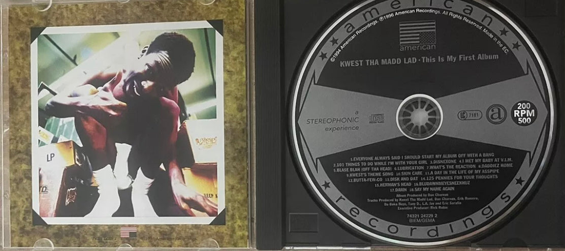 Kwest Tha Madd Lad - Este es mi primer álbum