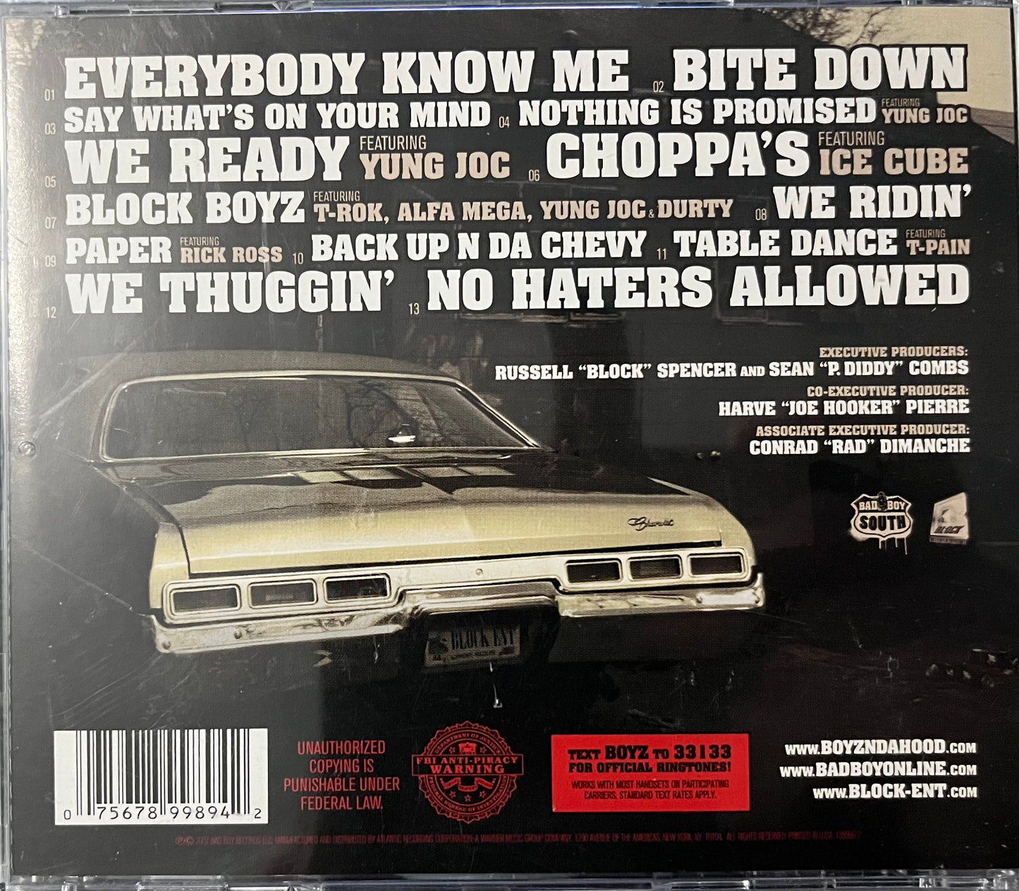 Boyz N Da Hood - Back Up N Da Chevy