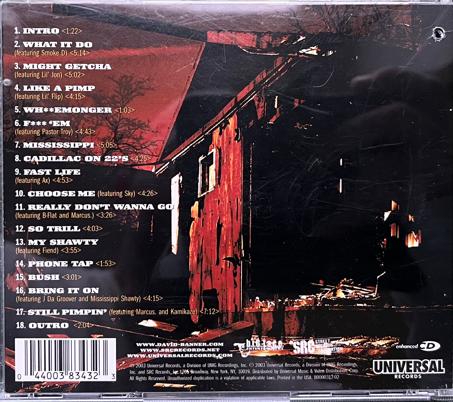 David Banner - Mississippi The Album