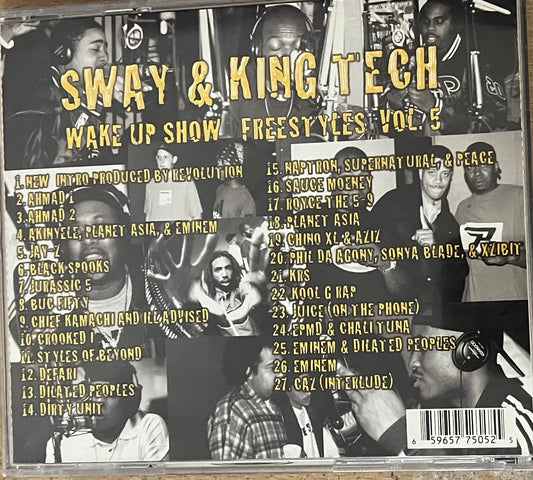 Sway & King Tech - Wake Up Show Freestyles Vol 5
