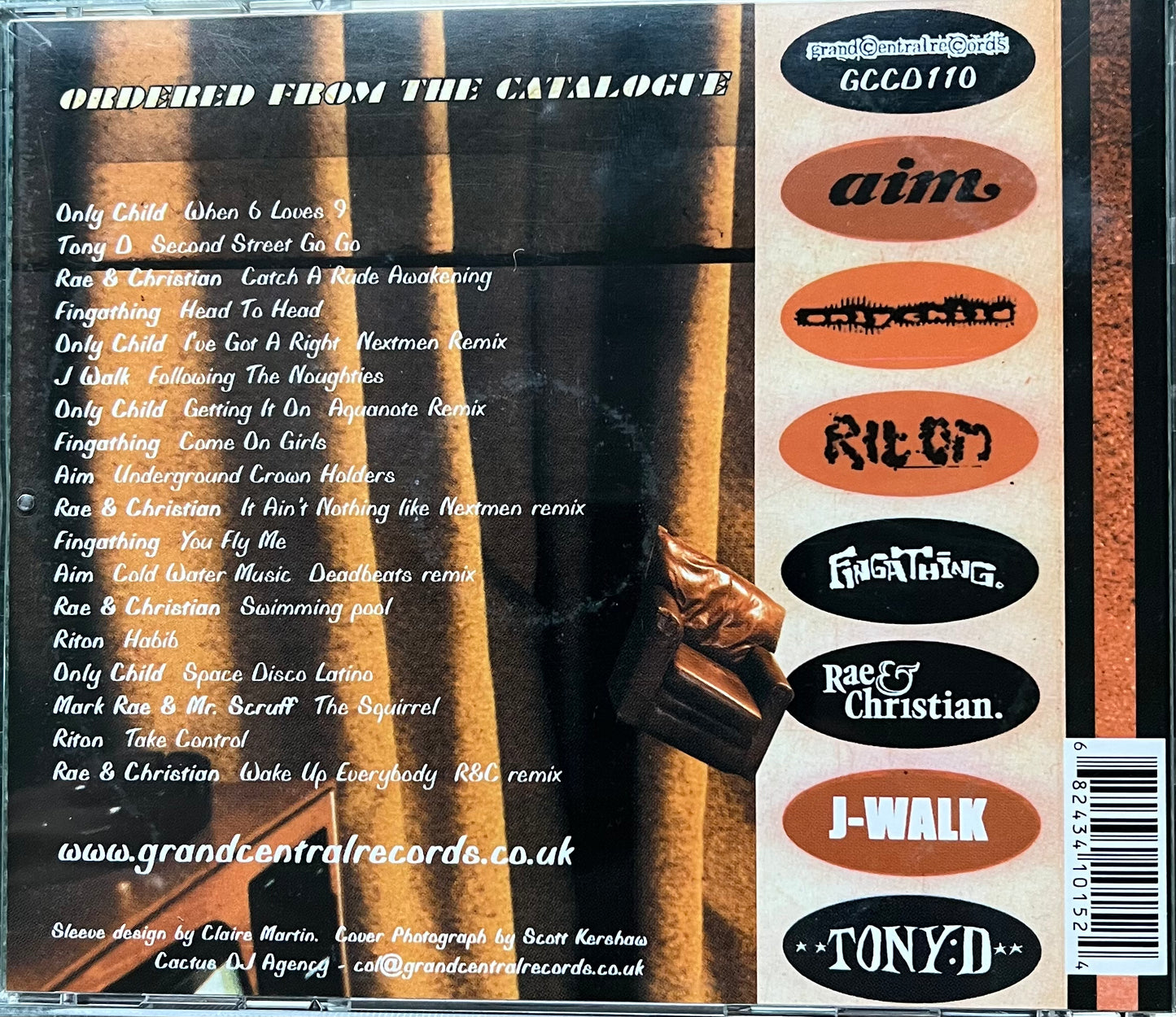 Grand Central Records - Ordered From The Catalogue - mixed by mark rae