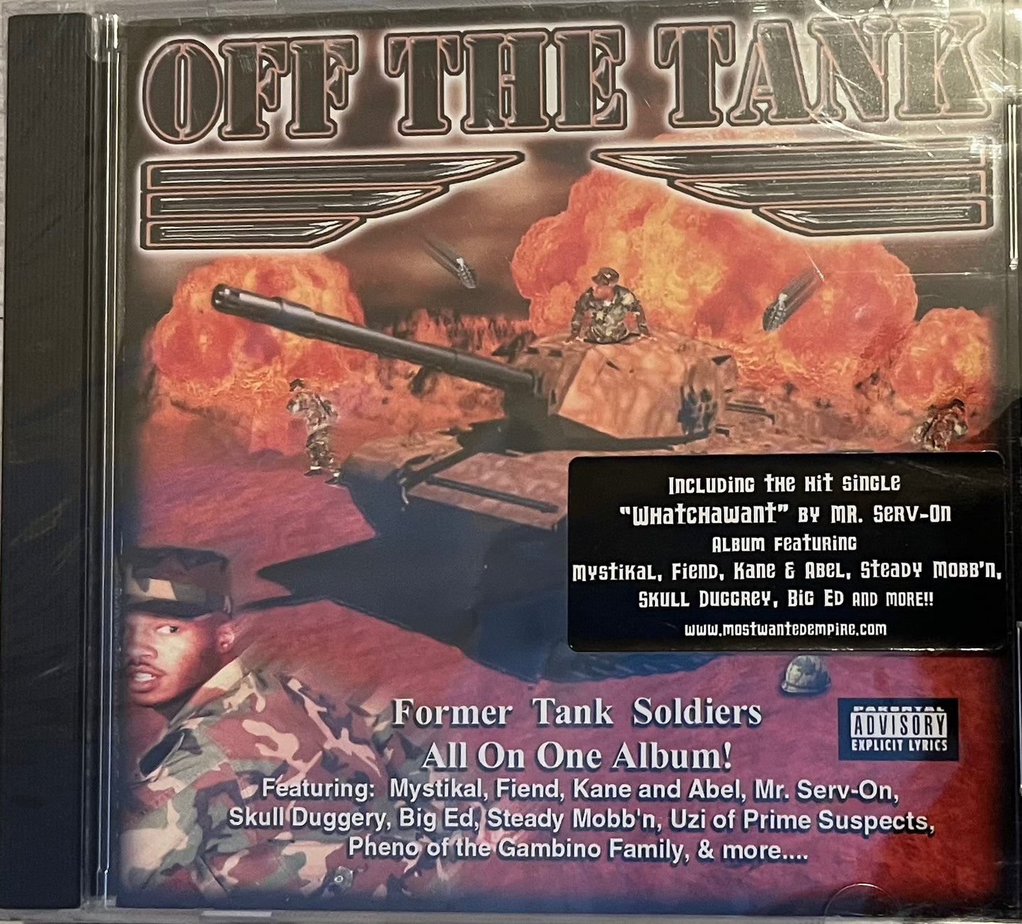 Off the Tank - Former Tank Soldiers all on one album- Sealed