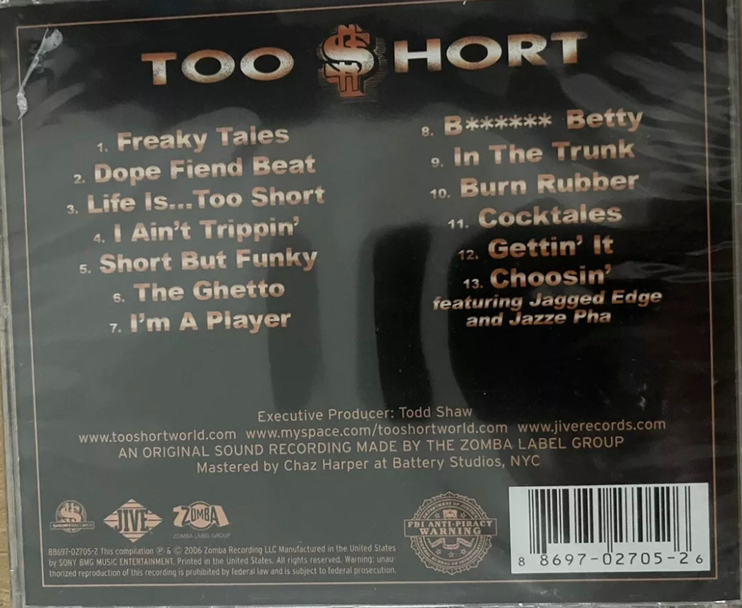 Too Short – The Mack Of The Century Too Shorts Greatest Hits – VERSIEGELT