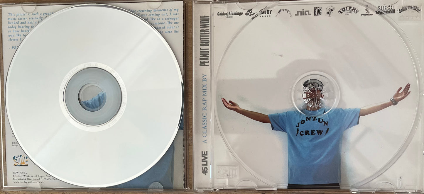 Peanut Butter Wolf - 45 Live a classic rap mix