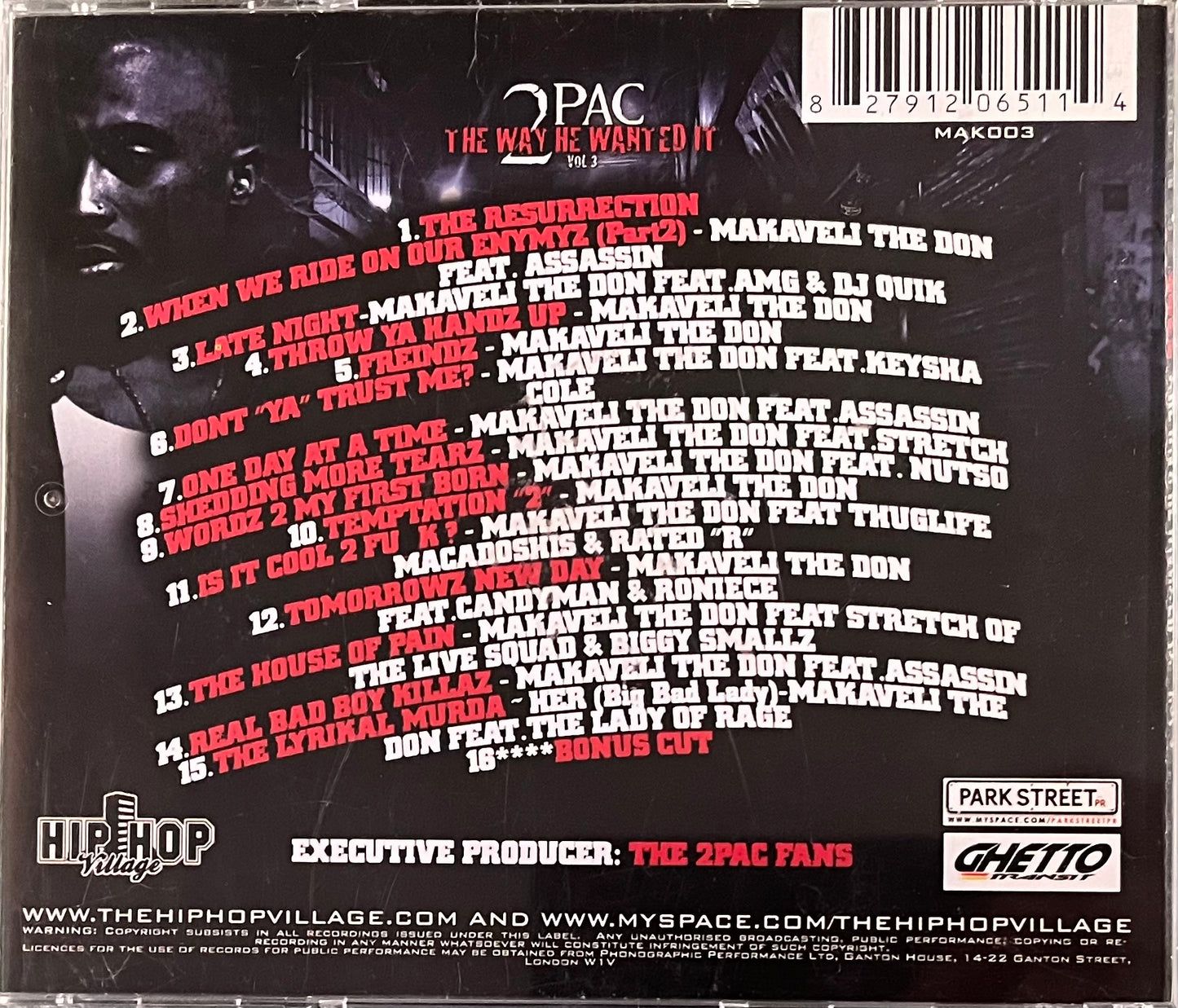 2pac - The Way He Wanted It Vol 3