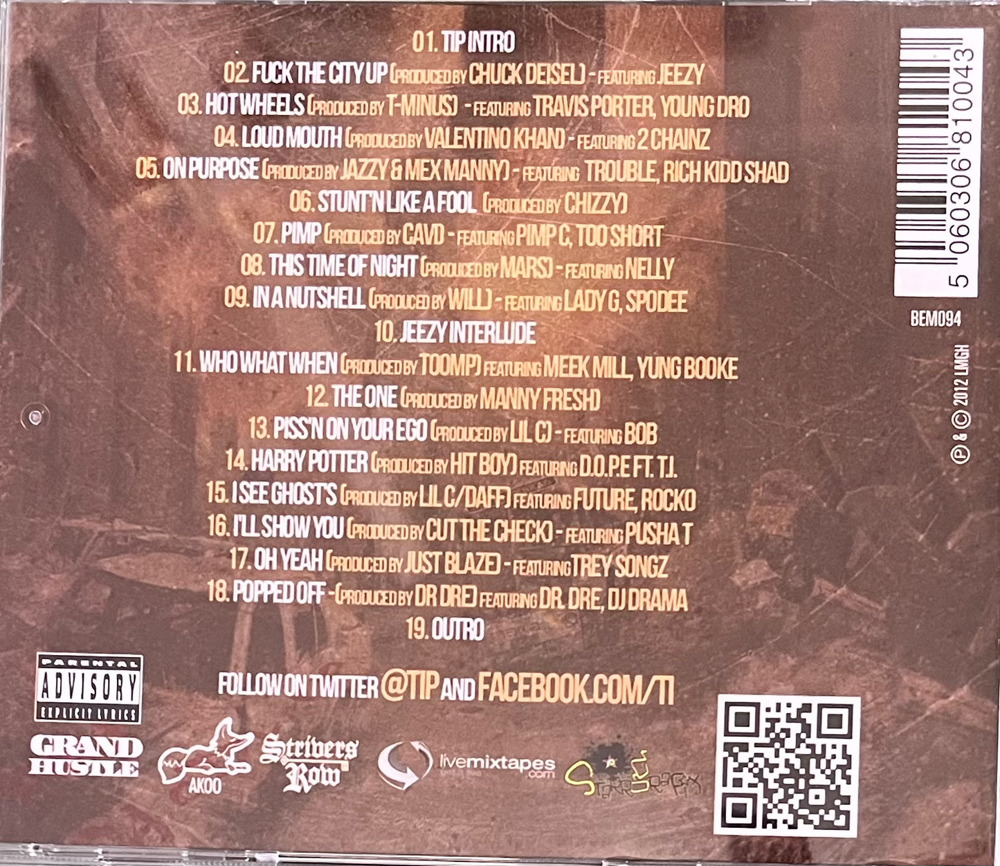 T.I - Fuck Da City Up