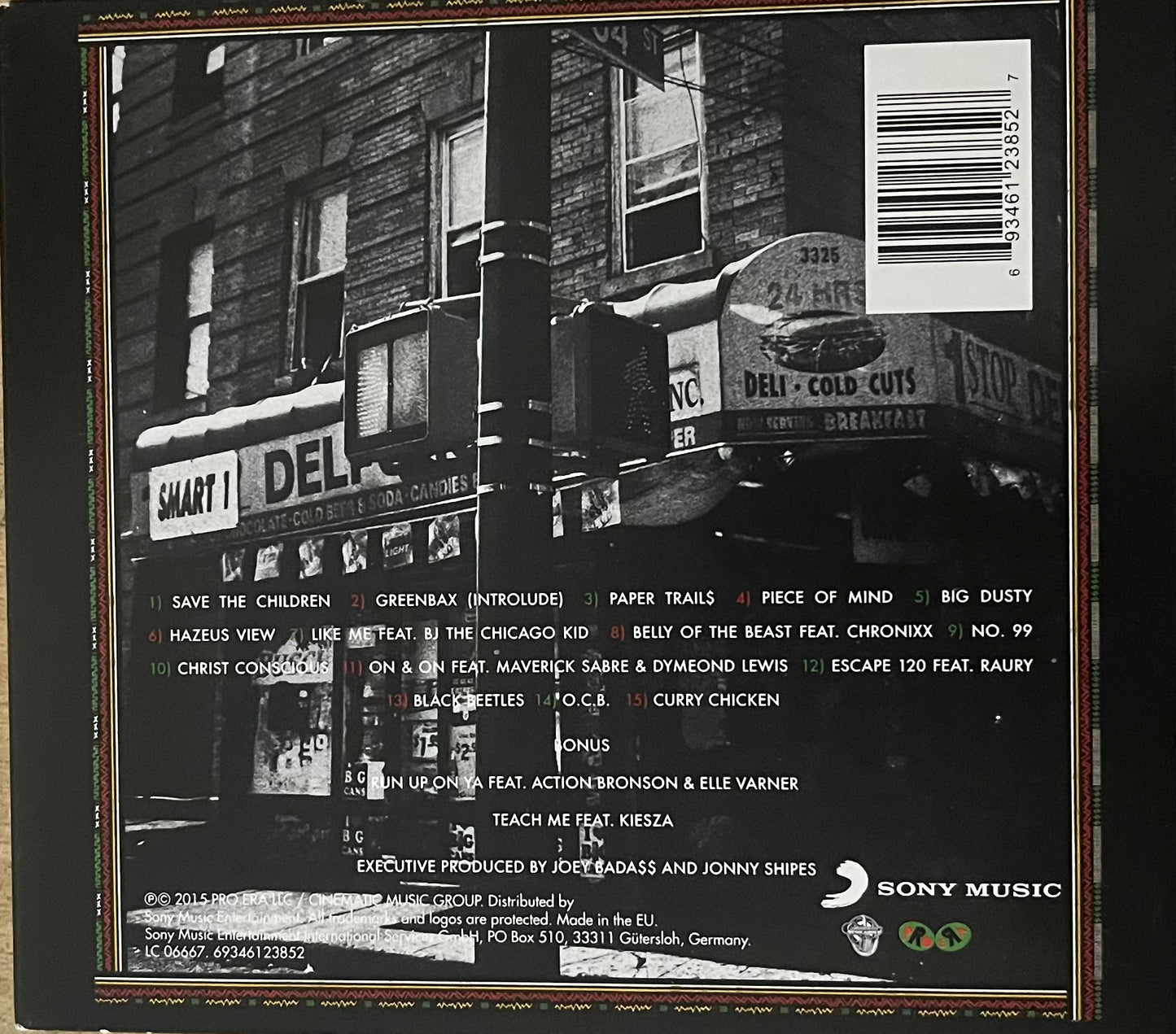 Joey Bada$$ - B4 DA $$ Digipaquete