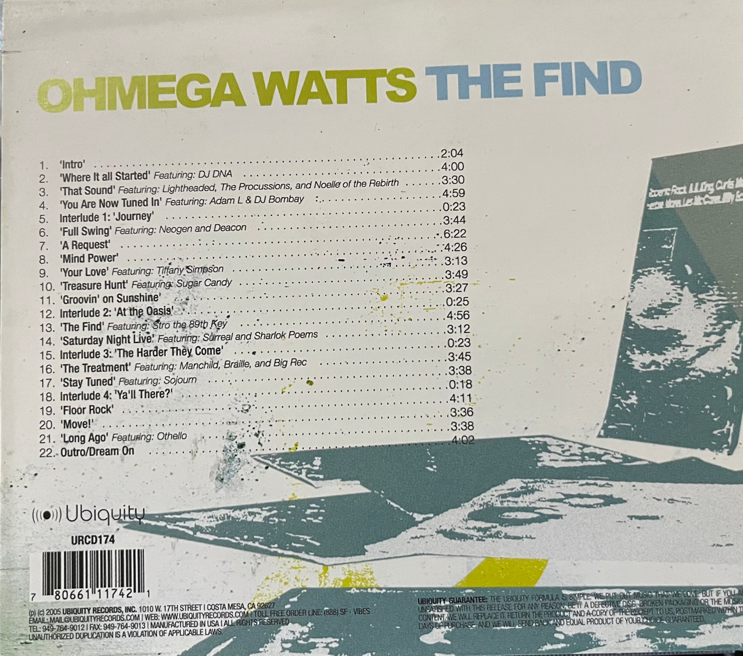 Ohmega Watts - The Find