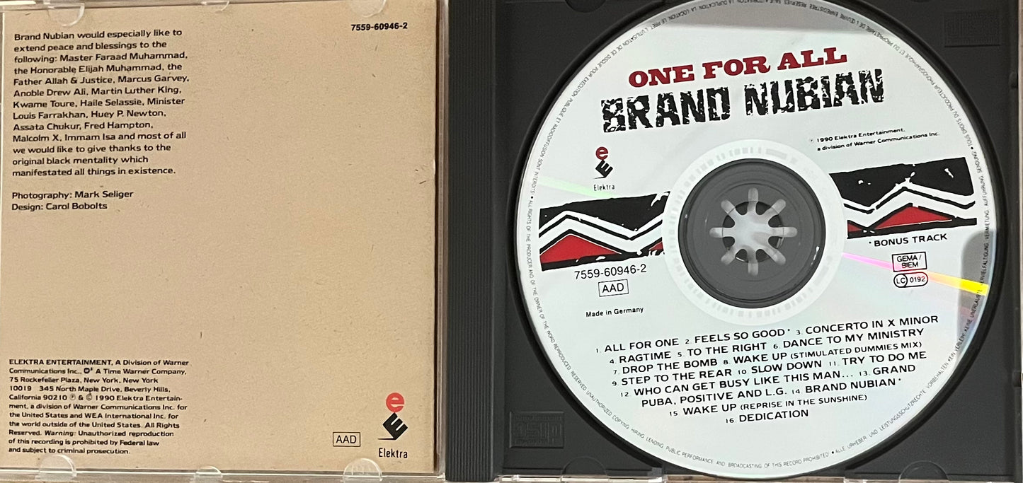 Brand Nubian - One For All