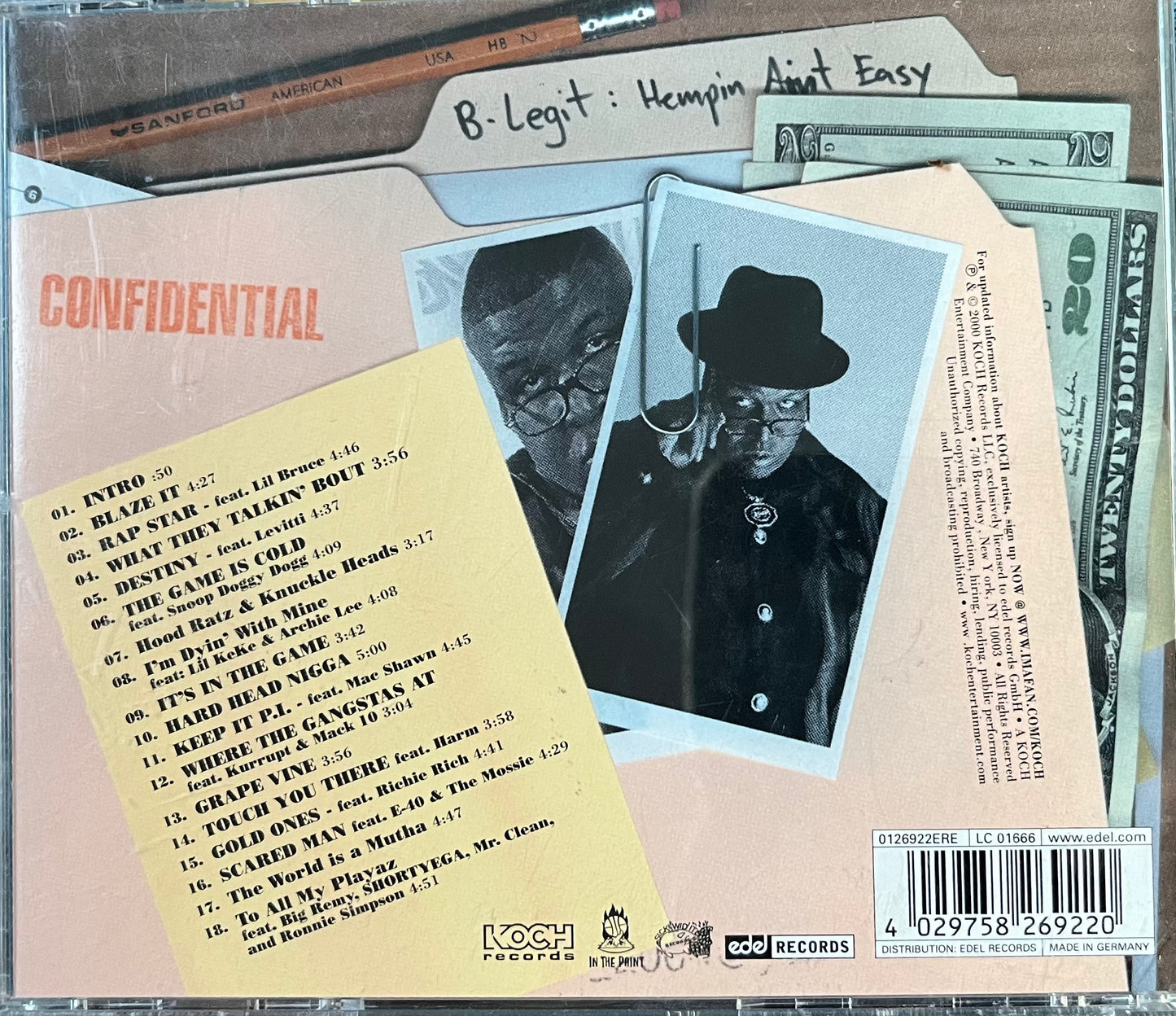 B-Legit - Hempin Ain’t Easy