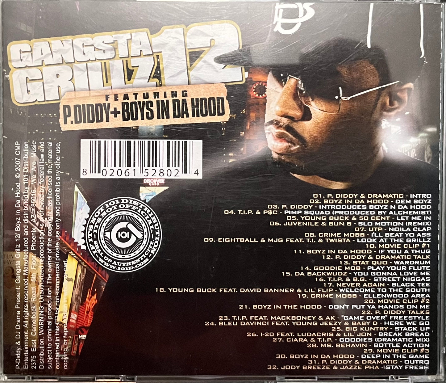 P Diddy & Boyz In Da Hood - Gangsta Grillz 12