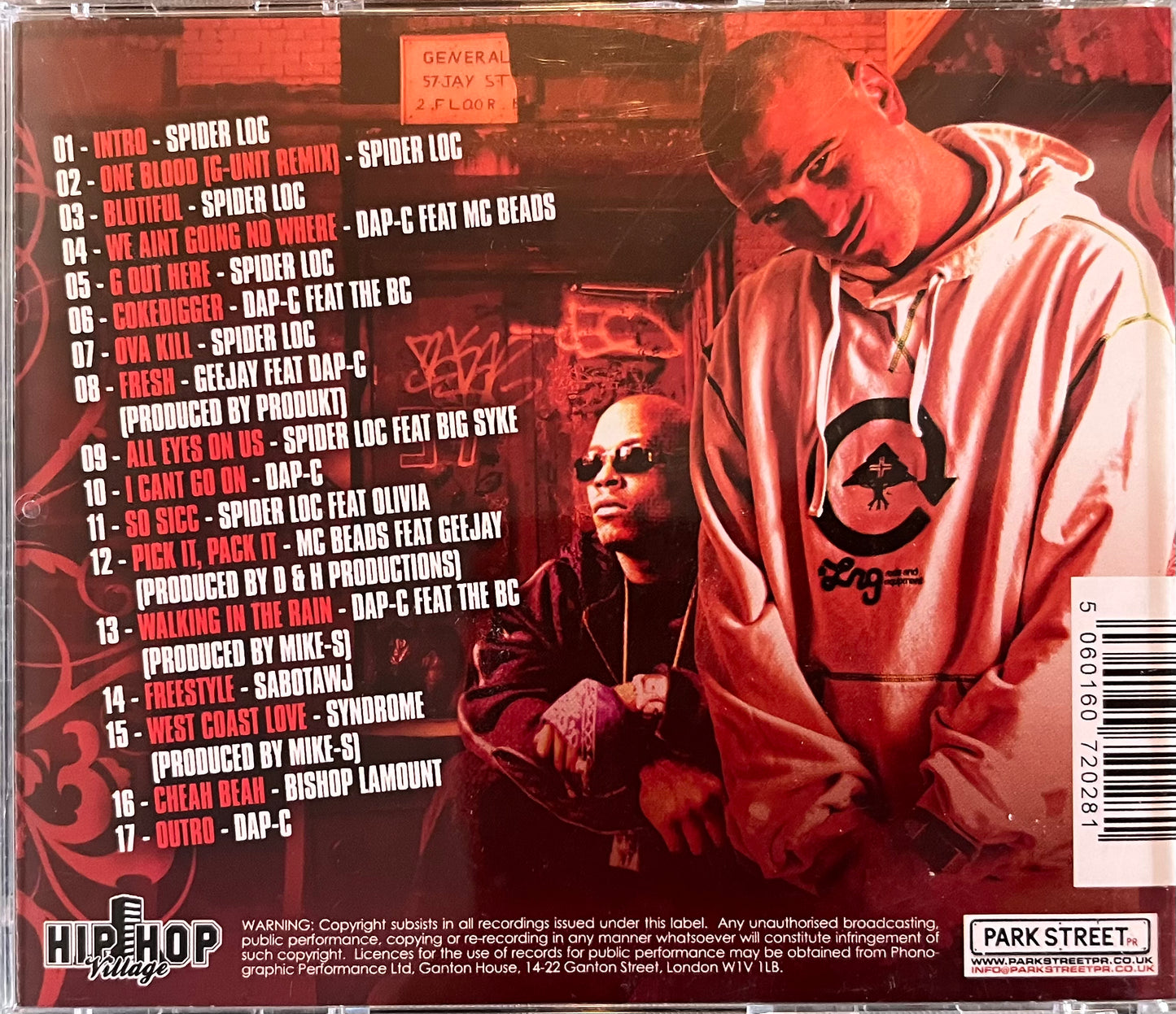 Spider Loc & Dap C - The Gang Banger