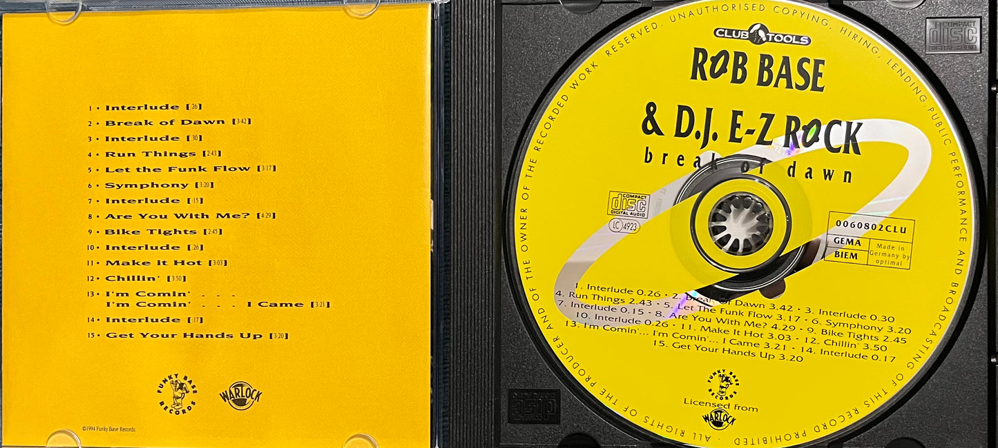 Rob Base & DJ E-Z Rock - Break Of Dawn