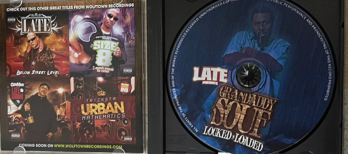 Regalos tardíos Grandaddy Souf- Locked N Loaded