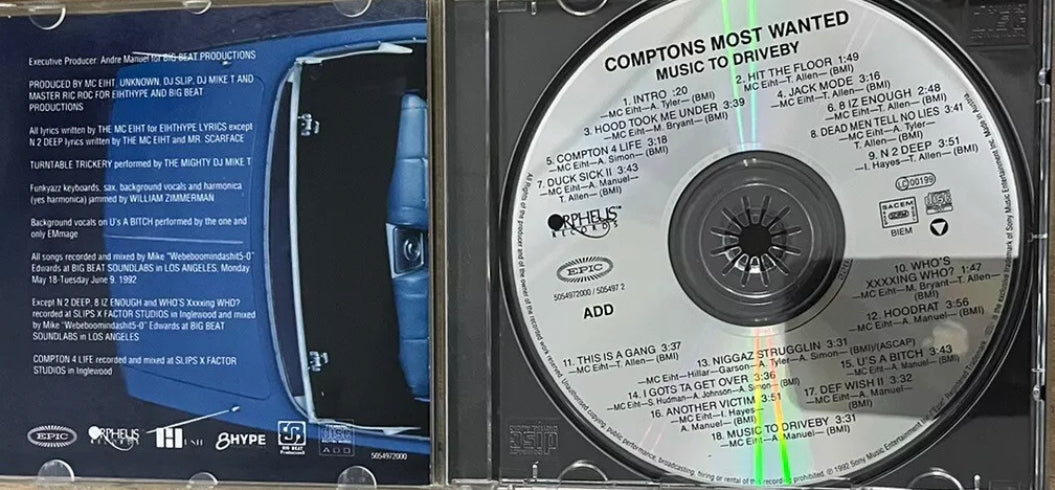 Comptons Most Wanted - Music To Driveby