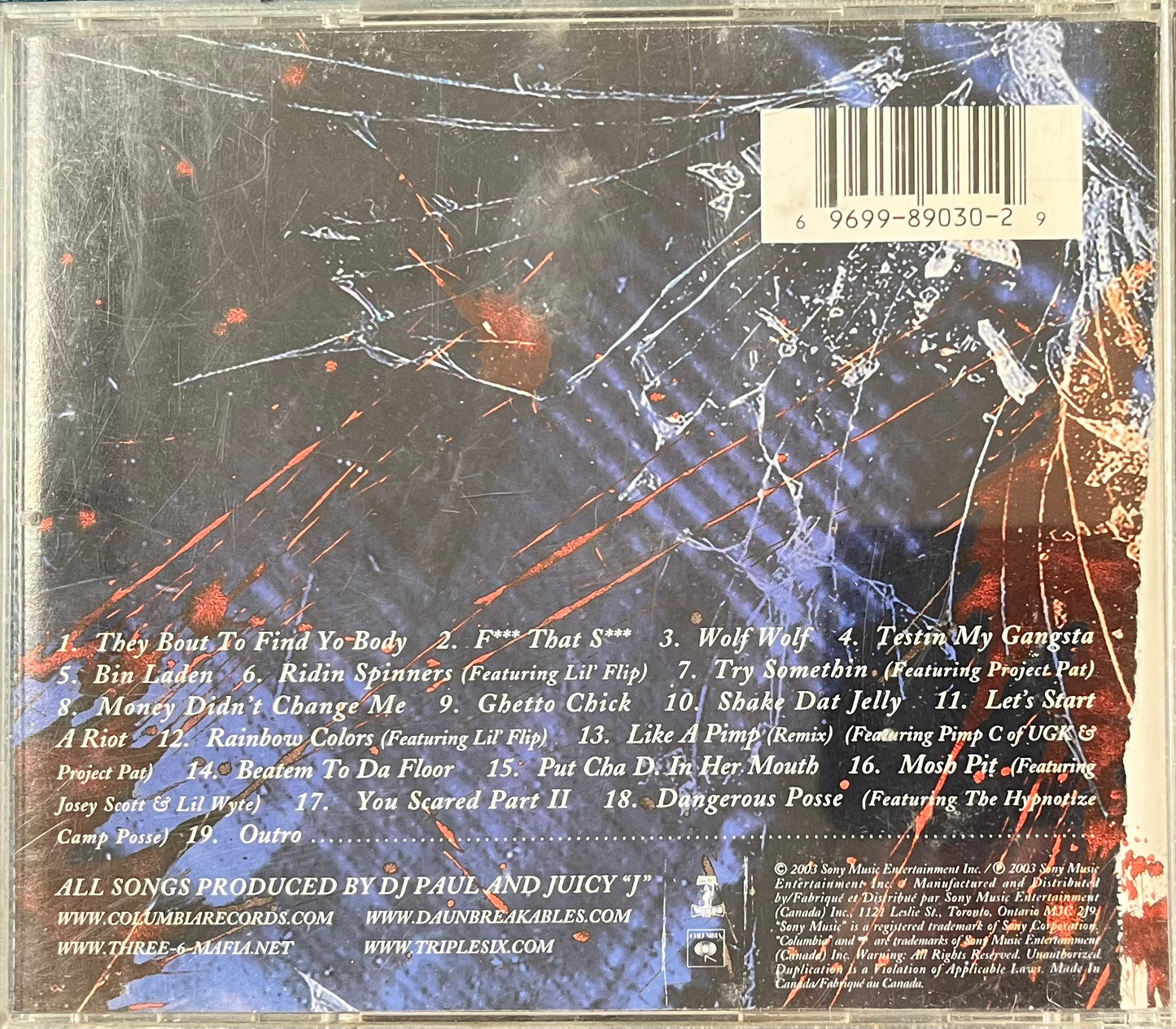 Three 6 Mafia - Da Unbreakables