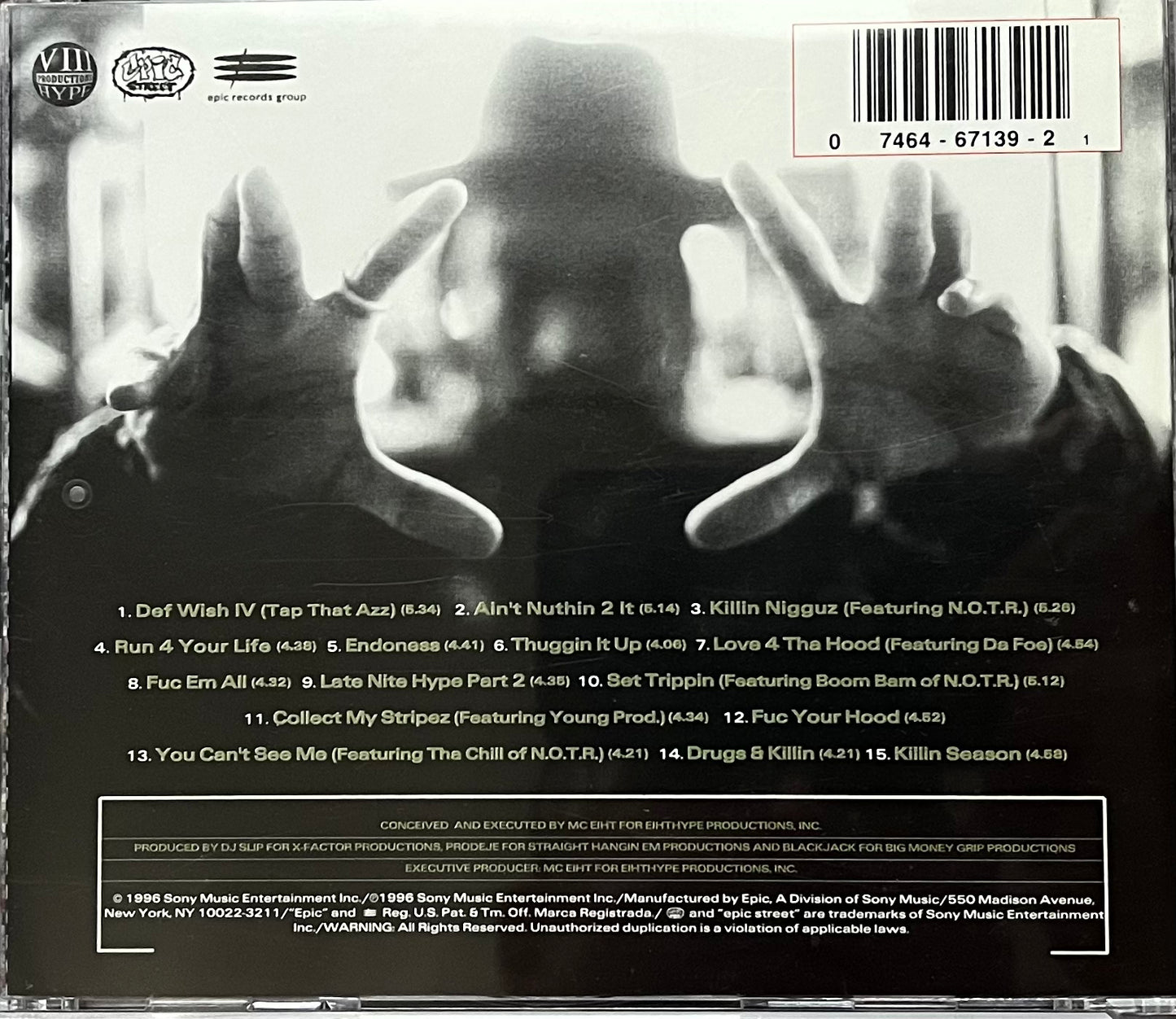 MC Eiht featuring CMW -  Death Threatz