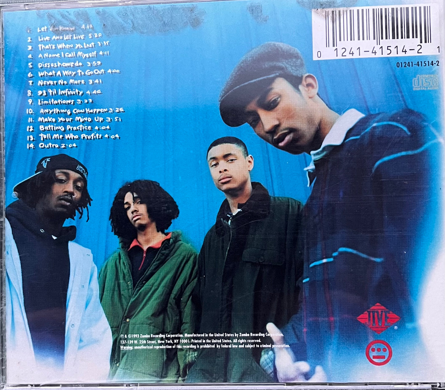 Souls Of Mischief - 93 Til Infinity