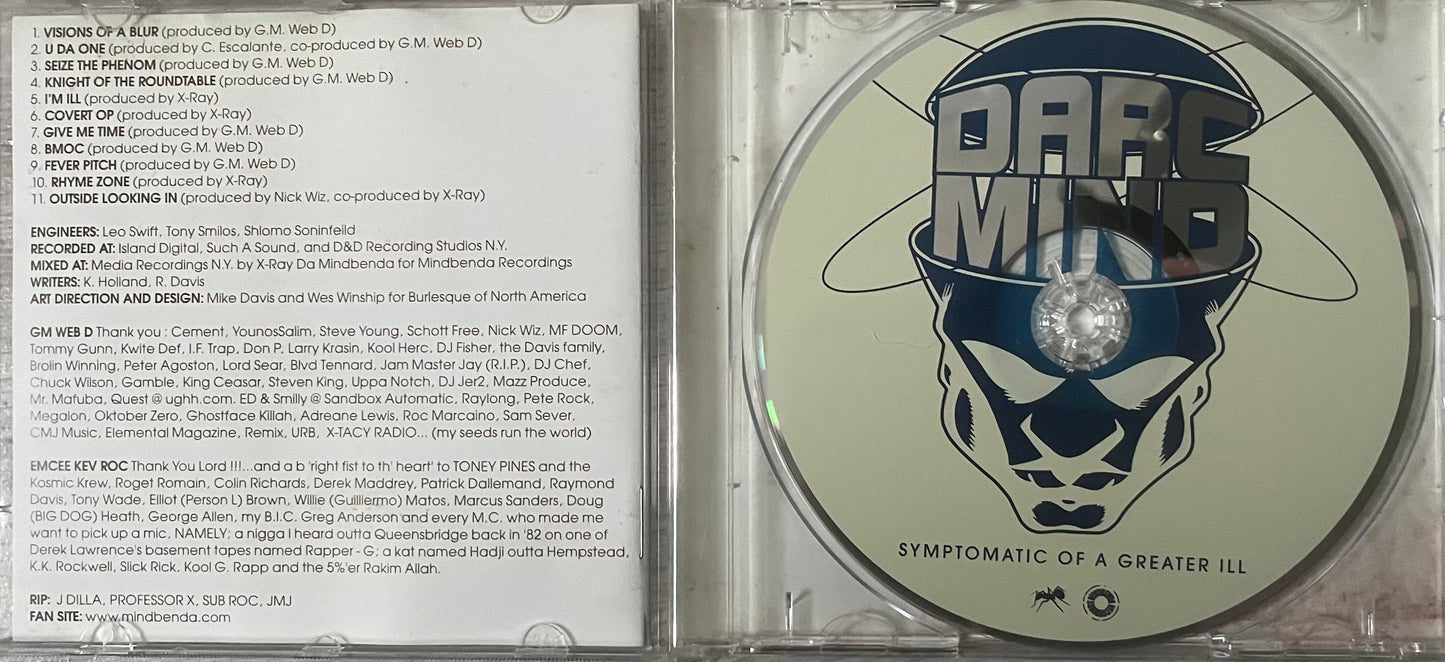 Darc Mind - Symptomatic Of A Greater ILL