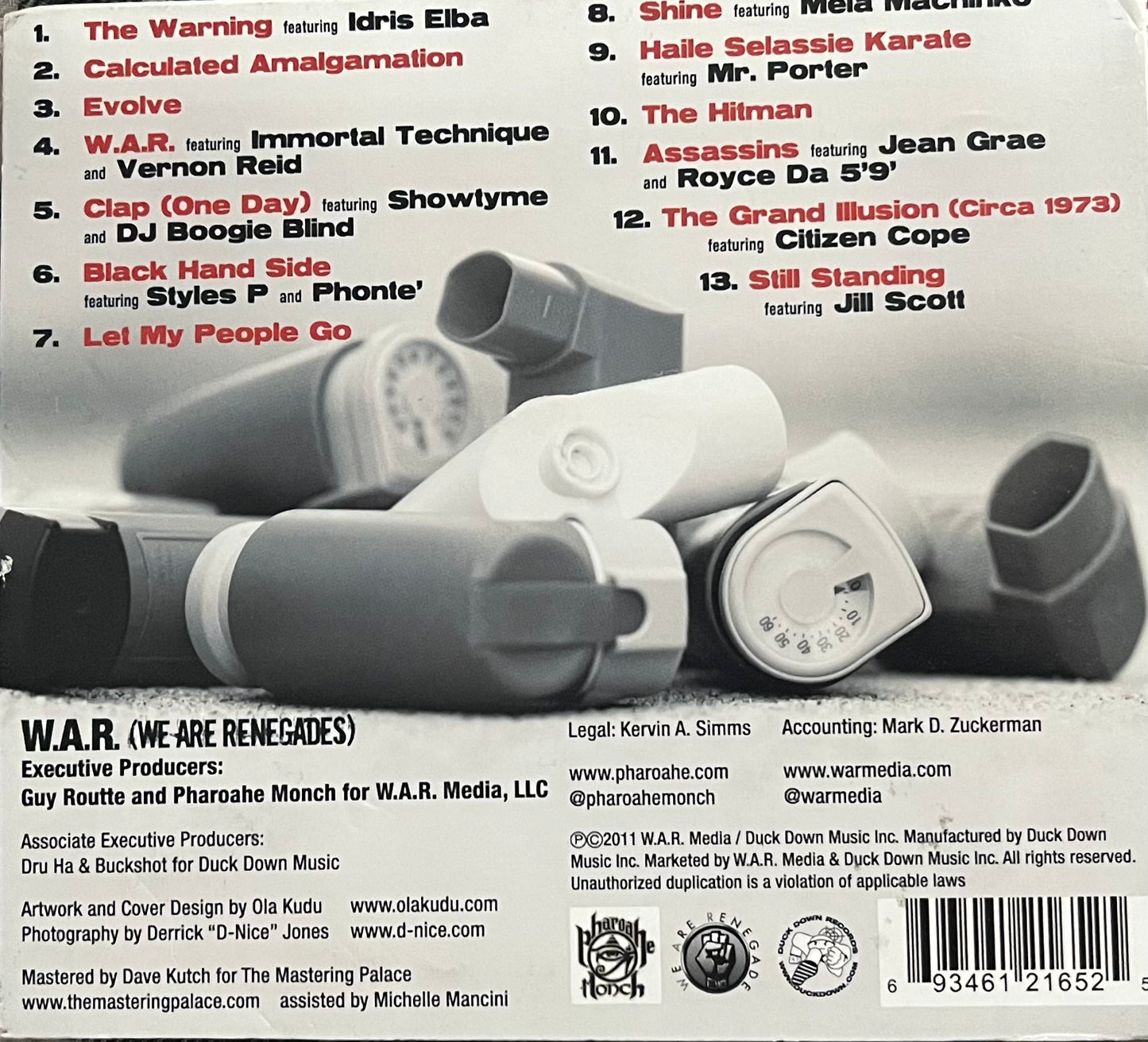 Pharoahe Monch - W.A.R (we are renegades)