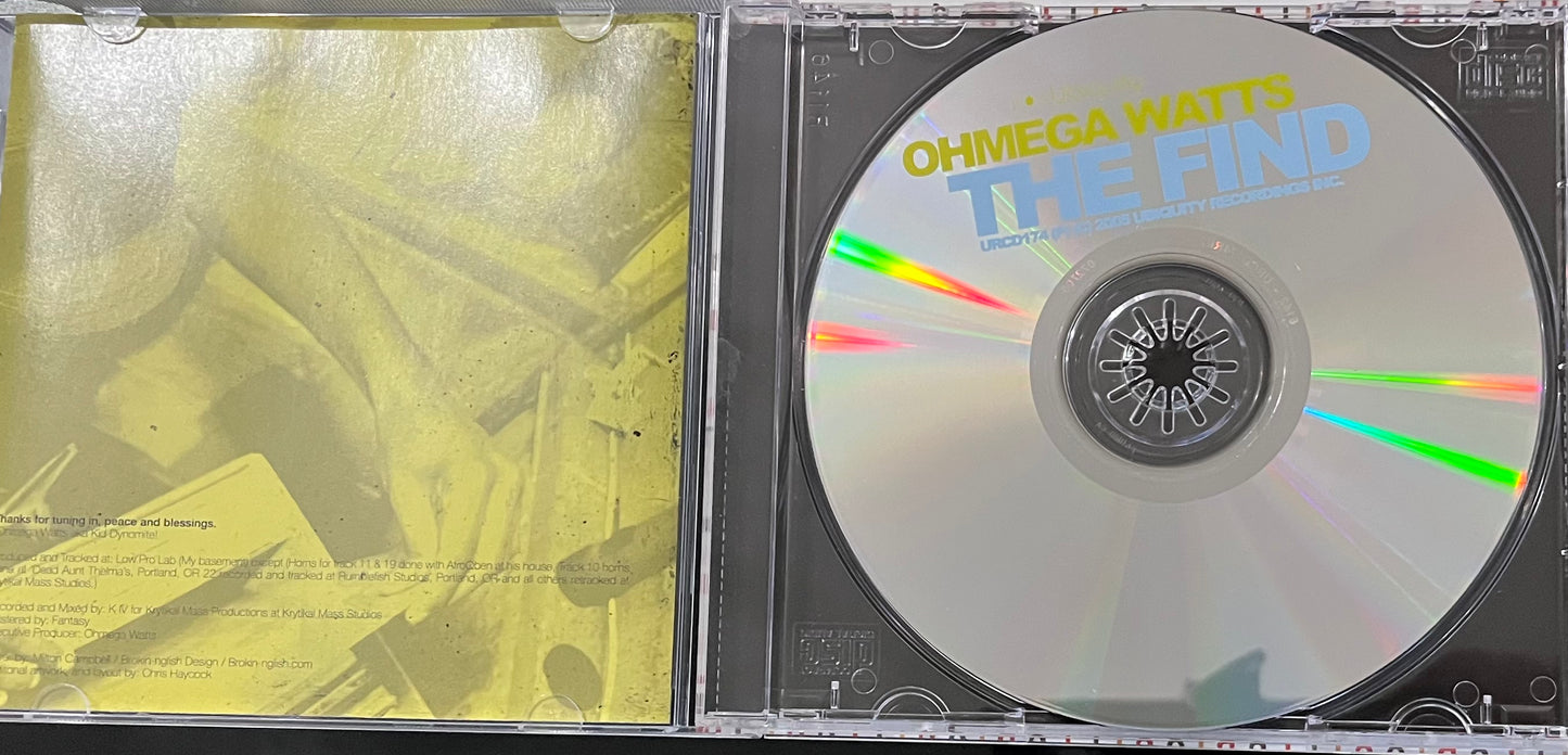 Ohmega Watts - The Find