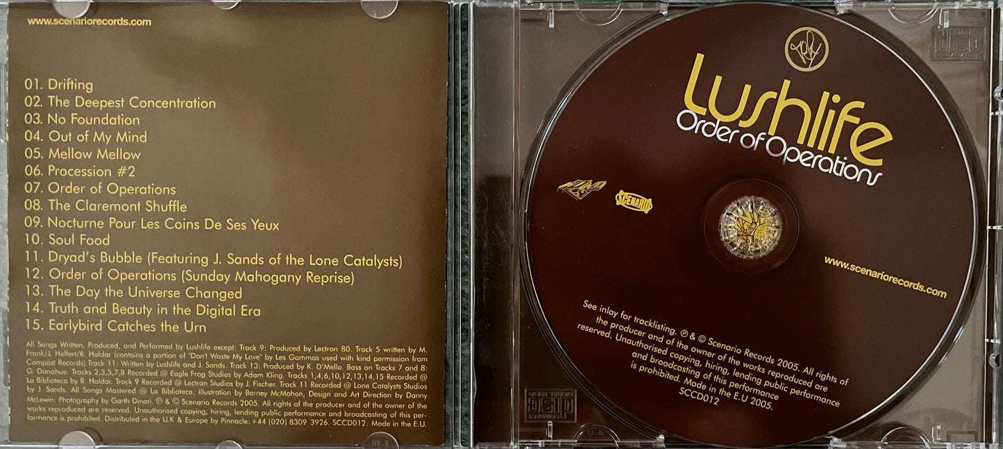 Lushlife - Order Of Operations