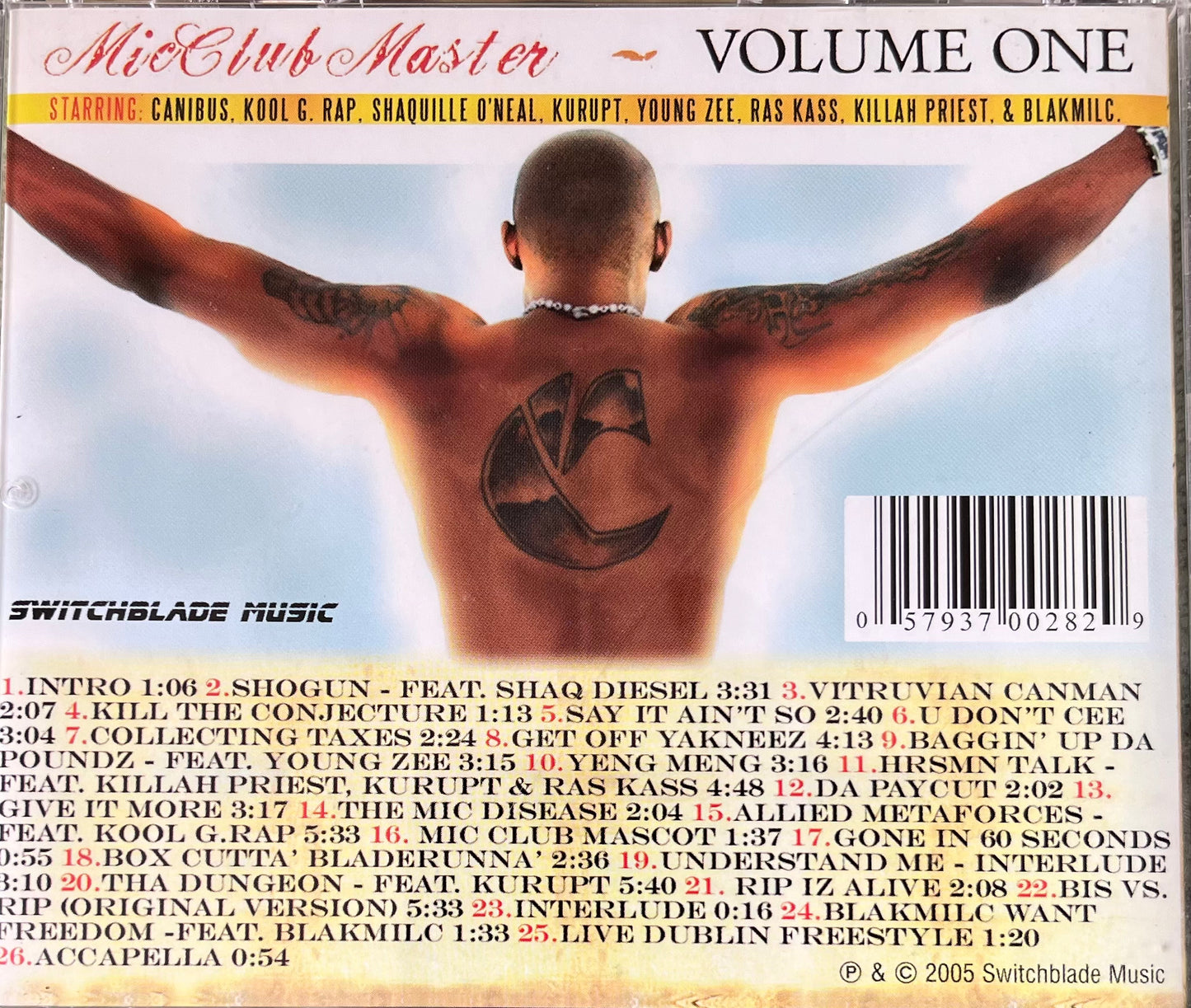 Canibus - Mic Club Mixtape Master Volume One