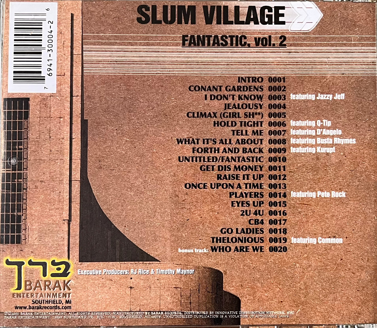 Slum Village - Fantastic Volume II