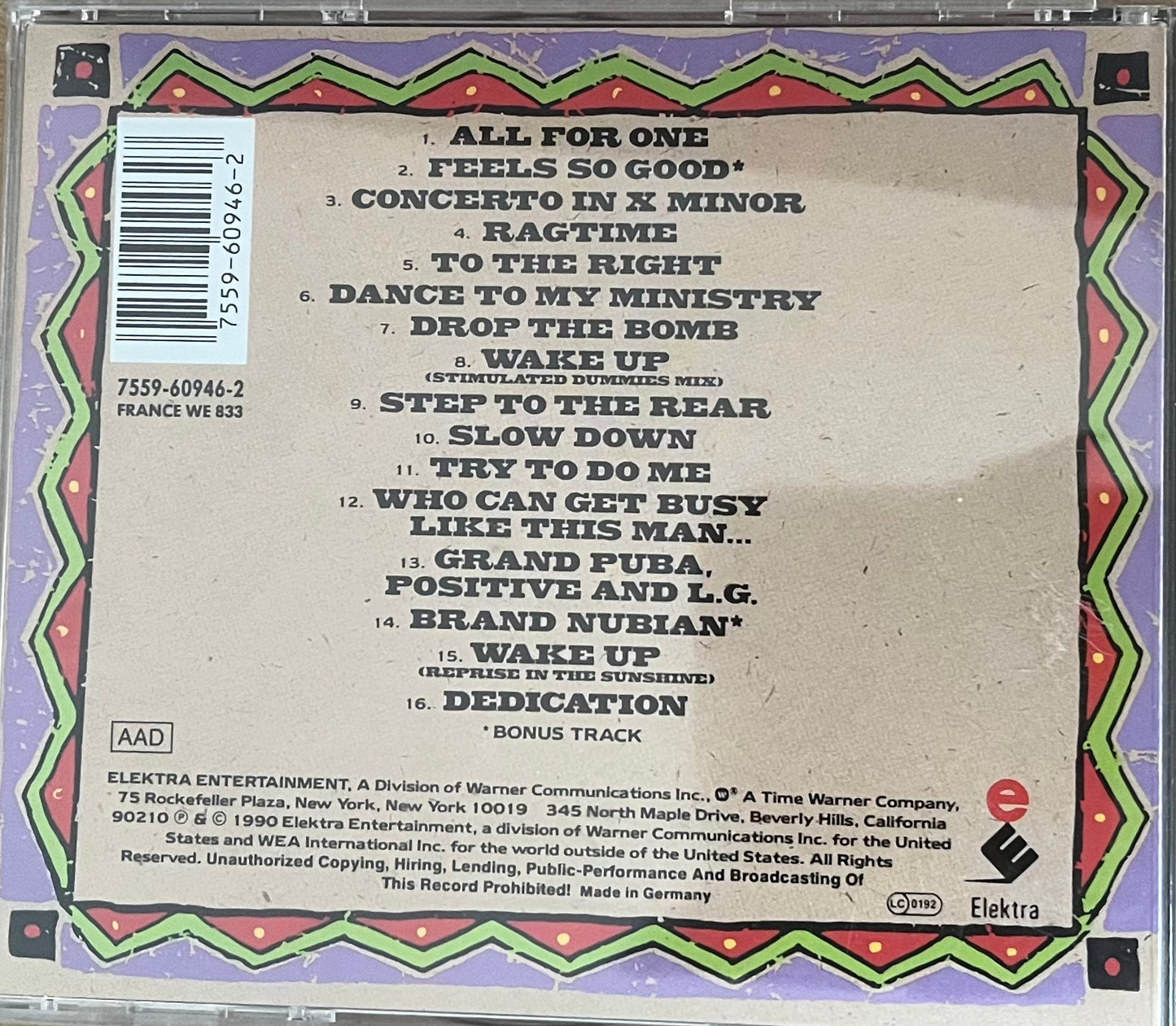 Brand Nubian - One For All