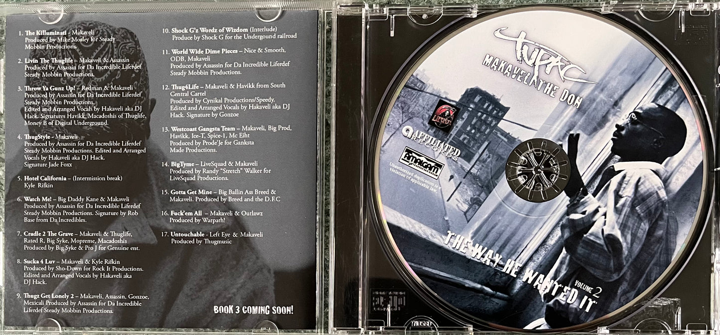 2pac - Makaveli The Don - The Way He Wanted It Volume 2