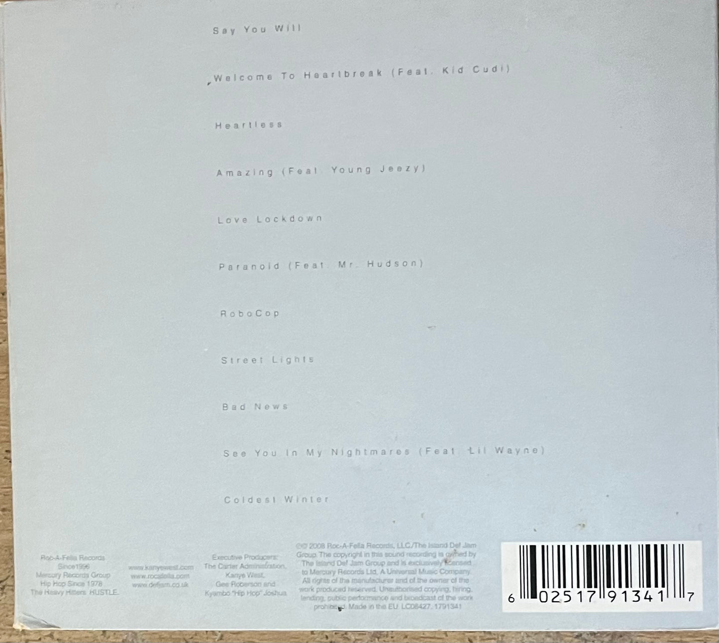 Kanye West - 808s & Heartbreak