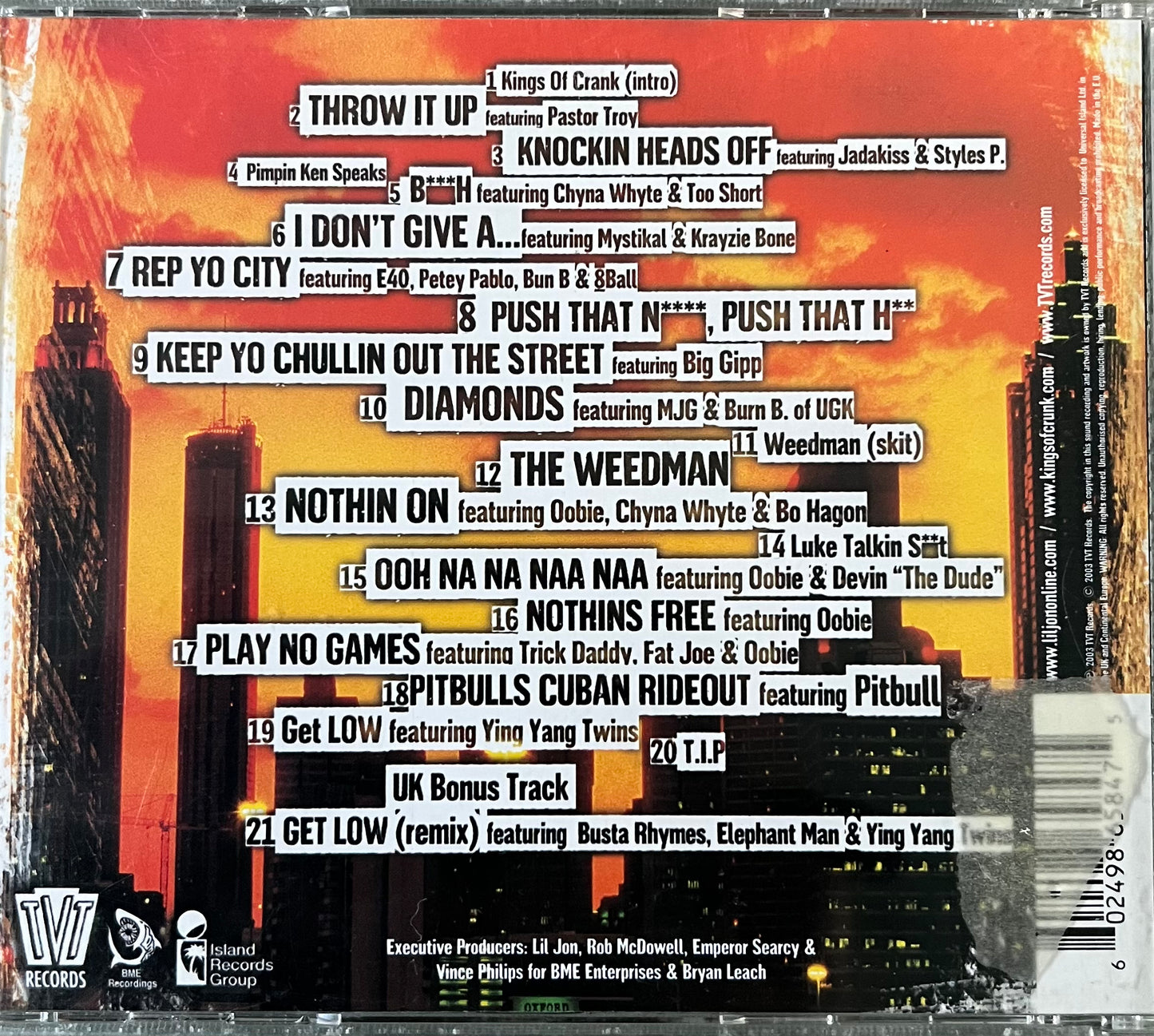 Lil Jon & The East Side Boyz - Kings Of Crunk