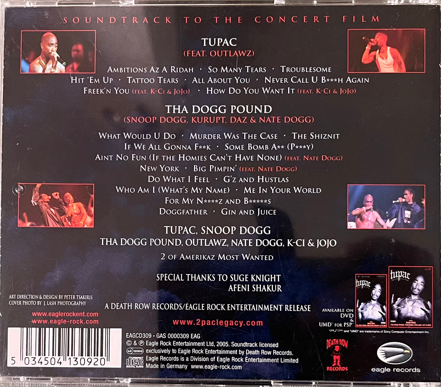 2pac - Death Row Tupac Live At The House Of Blues