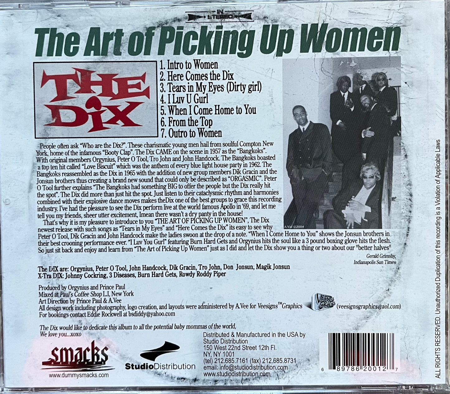 The Dix - The Art Of Picking Up Women
