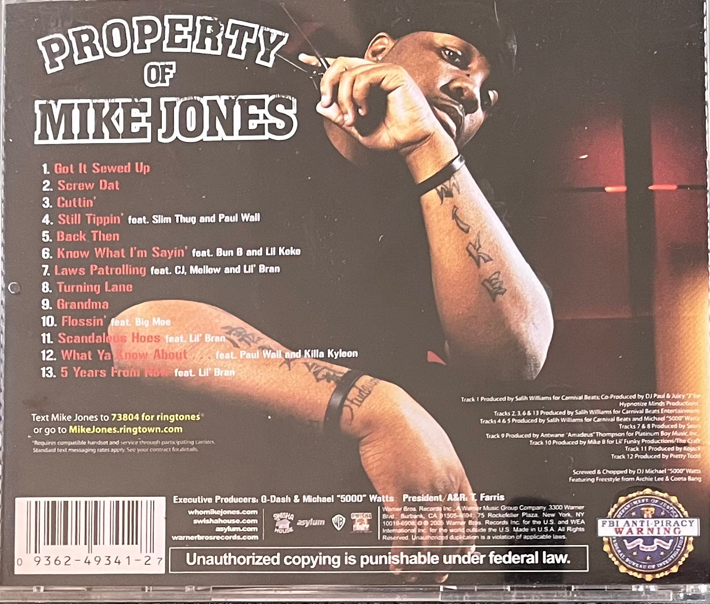 Mike Jones - Who Is Mike Jones? Screwed & Chopped